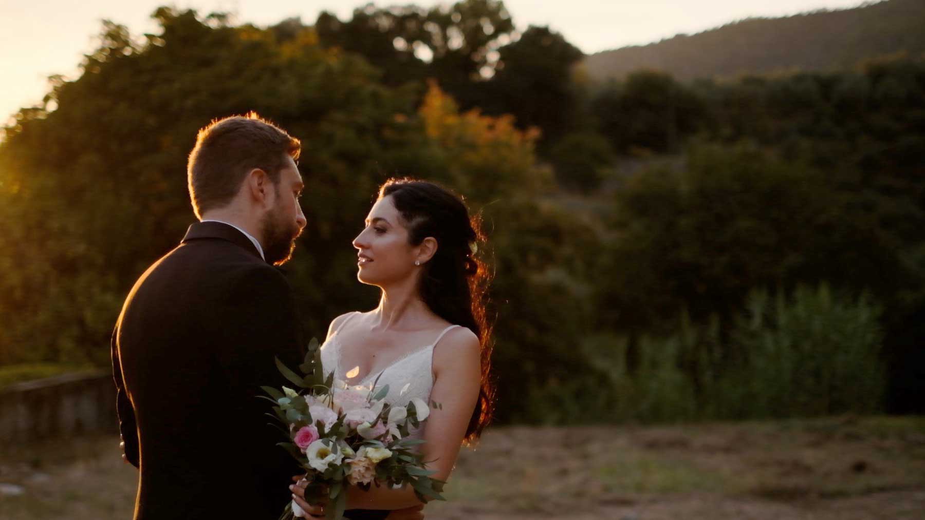 Wedding video, liguria