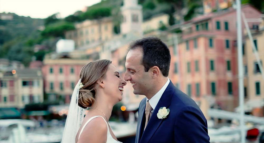 wedding video in Portofino by White and Movie